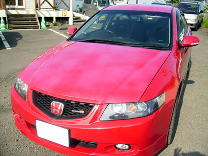 車のオールペンの事例と値段 赤の色抜け ホンダ アコードとアルファロメオ