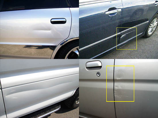 車のドア修理代 板金塗装費用 事例一覧とフロントドアの凹み
